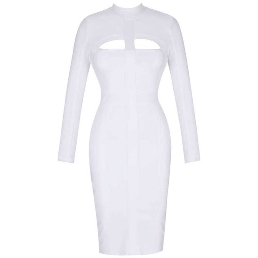(NWOT) XL White SEXY Body Con Dress